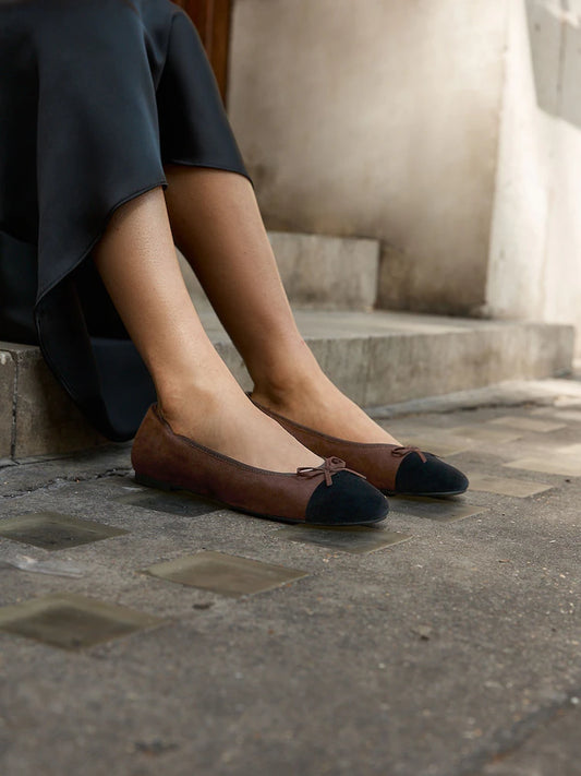 Round Toe Ballerina Shoe's