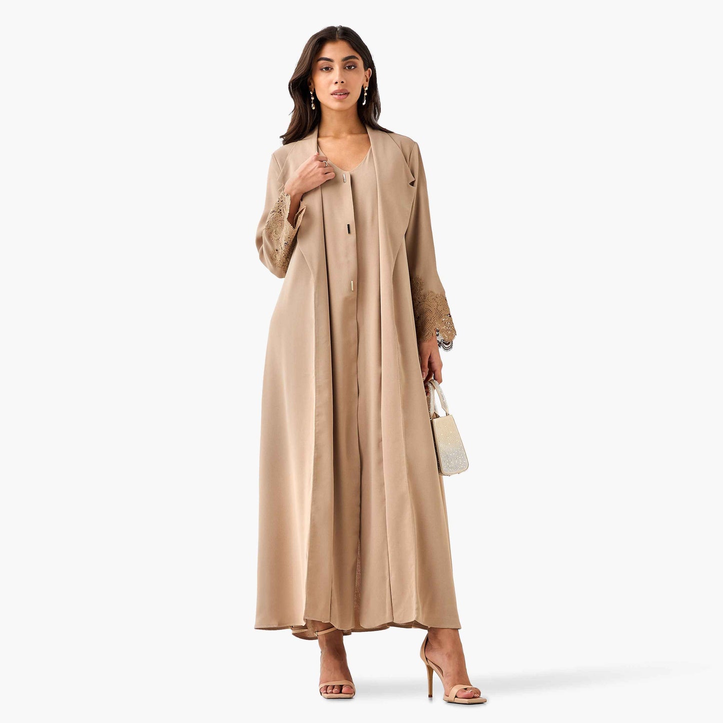 Premium Maxi Dress with Cover-Up - FHIVORÉ