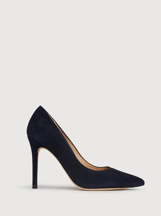 Floret Suede Pointed Toe Courts
