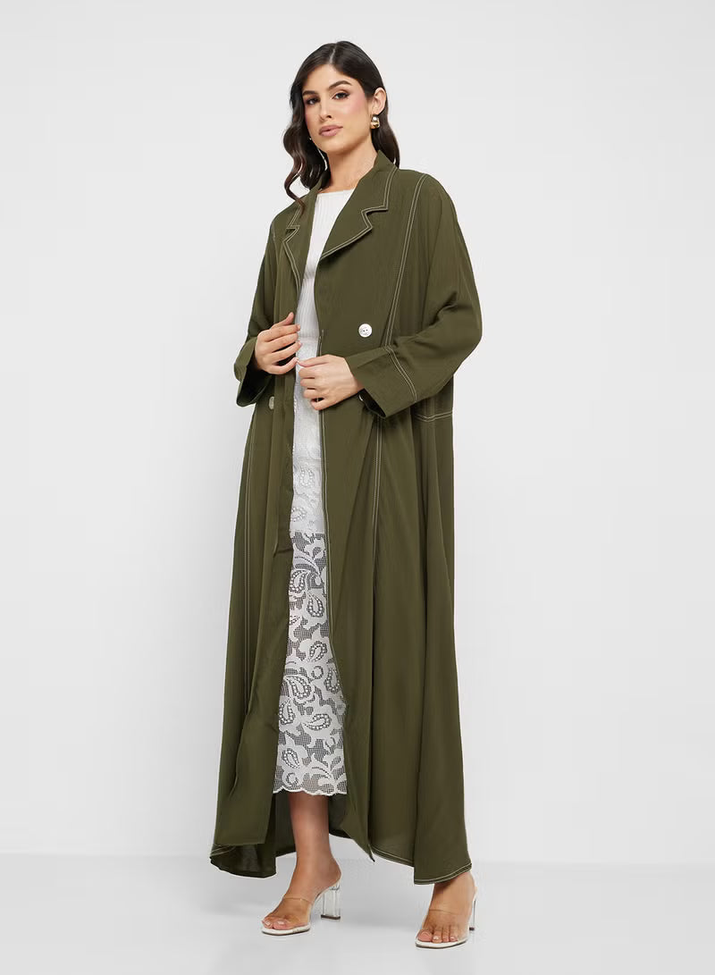 Trench Coat Abaya - FHIVORÉ