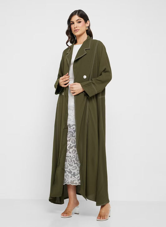 Trench Coat Abaya - FHIVORÉ