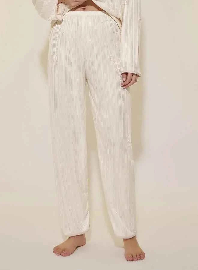 Pyjama Set And Striped Long Sleeve Shirt - FHIVORÉ