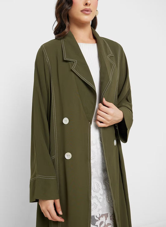 Trench Coat Abaya - FHIVORÉ