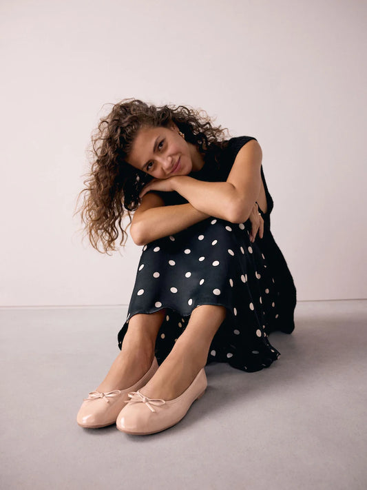 Round Toe Ballerina Shoes