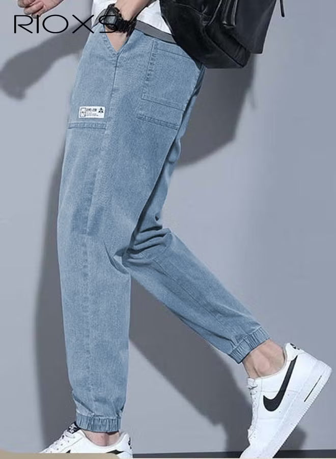 Men's Tapered Denim Pants