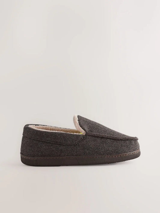 Closed Back Textured Slippers