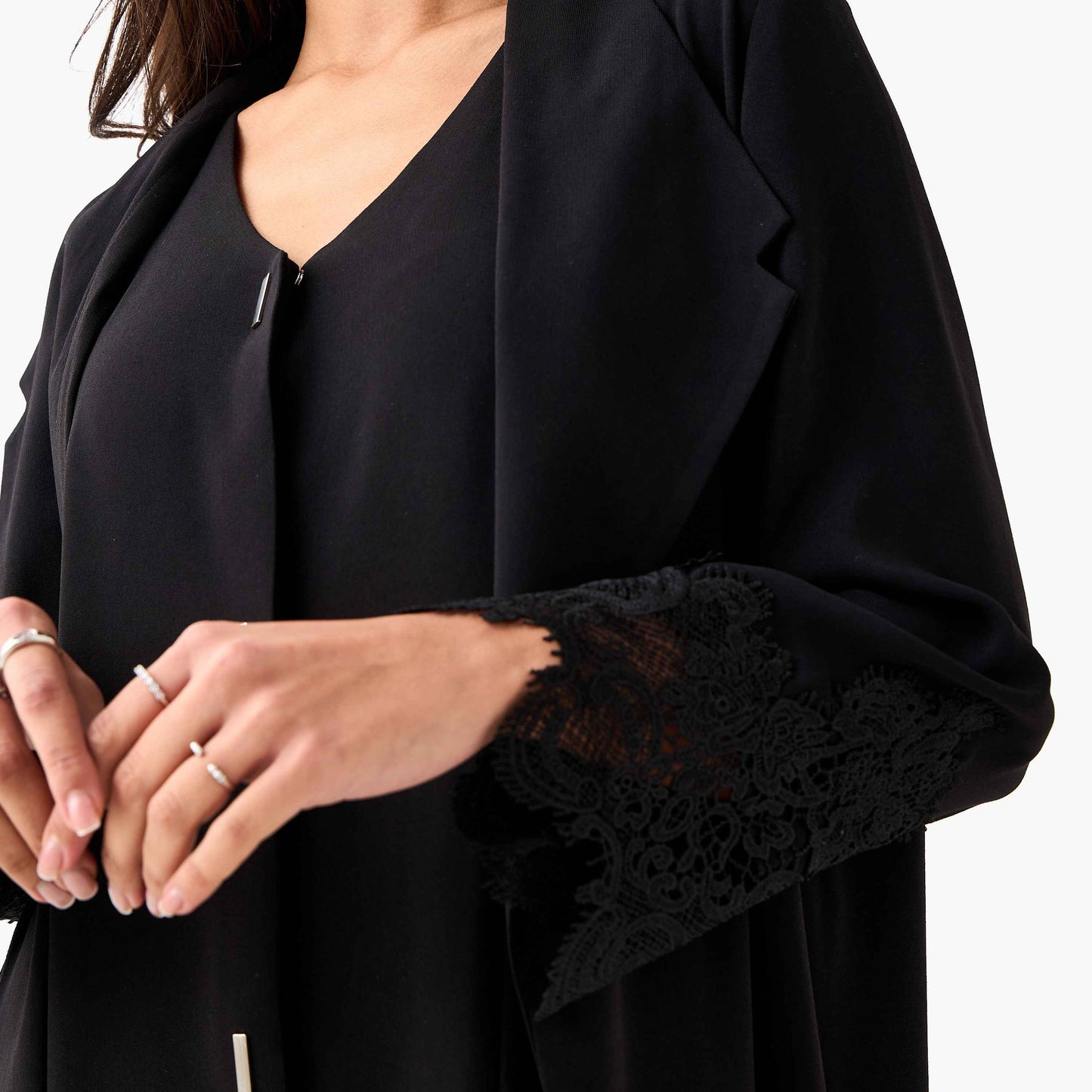 Premium Maxi Dress with Cover-Up - FHIVORÉ