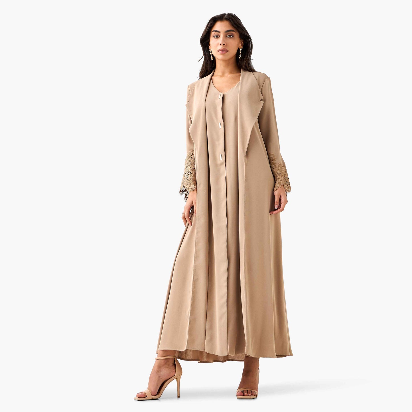Premium Maxi Dress with Cover-Up - FHIVORÉ