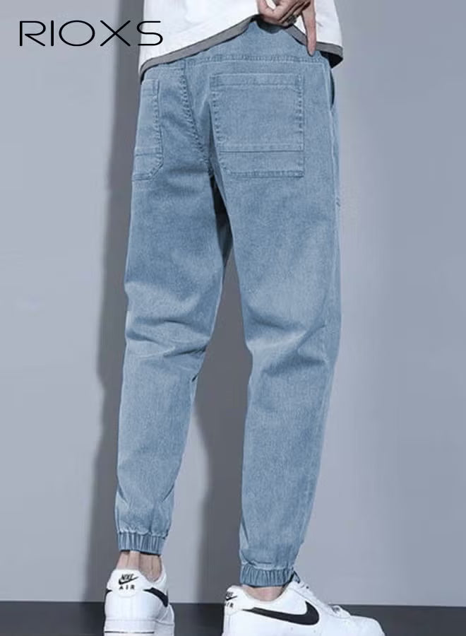 Men's Tapered Denim Pants