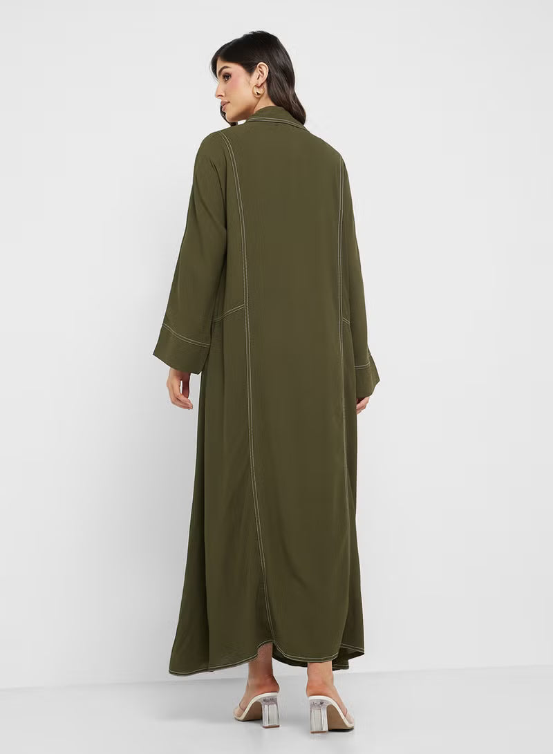 Trench Coat Abaya - FHIVORÉ