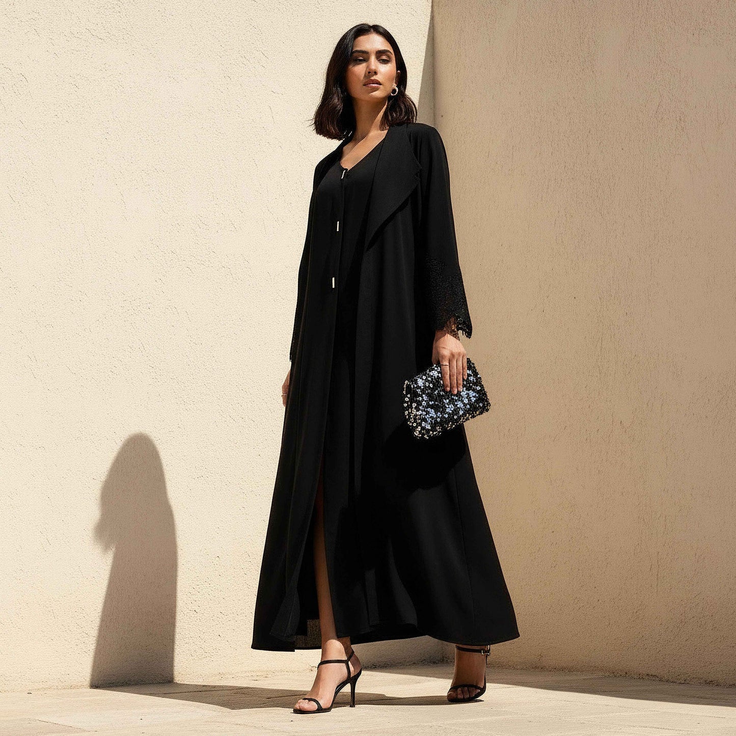 Premium Maxi Dress with Cover-Up - FHIVORÉ