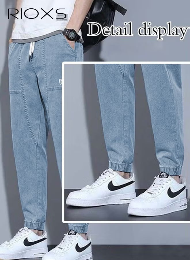 Men's Tapered Denim Pants