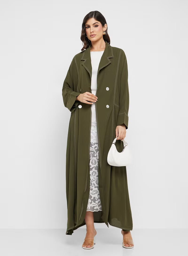 Trench Coat Abaya - FHIVORÉ