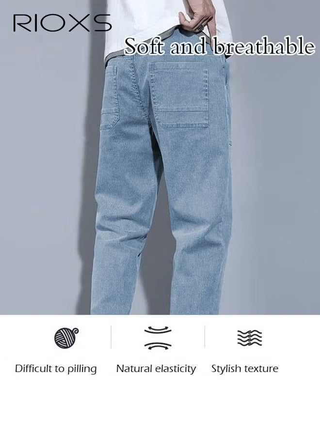 Men's Tapered Denim Pants